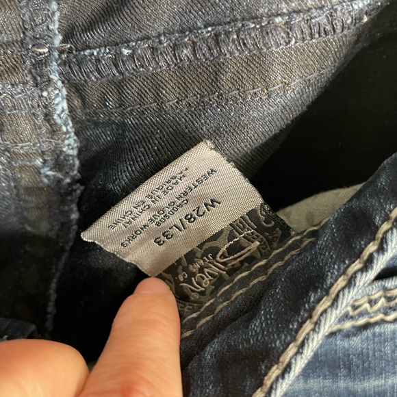 Silver jeans Suki boot cut jeans size 28 blue - Picture 11 of 11